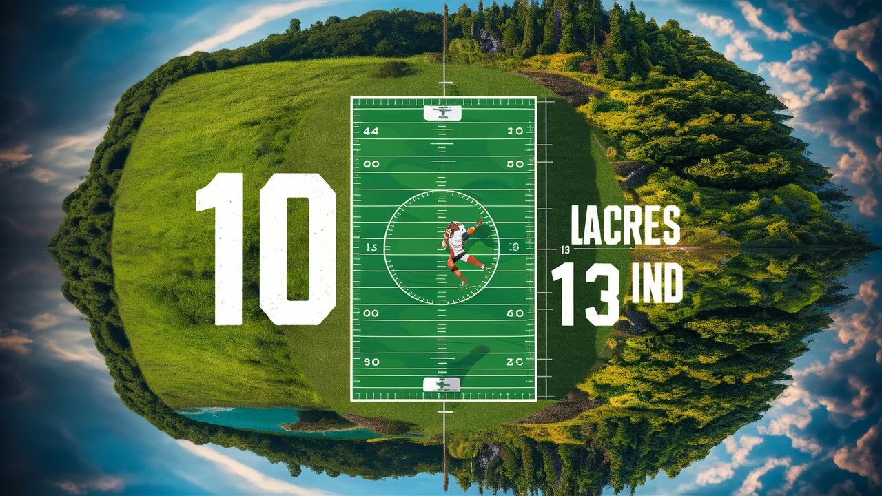 How Many Football Fields in 10 Acres