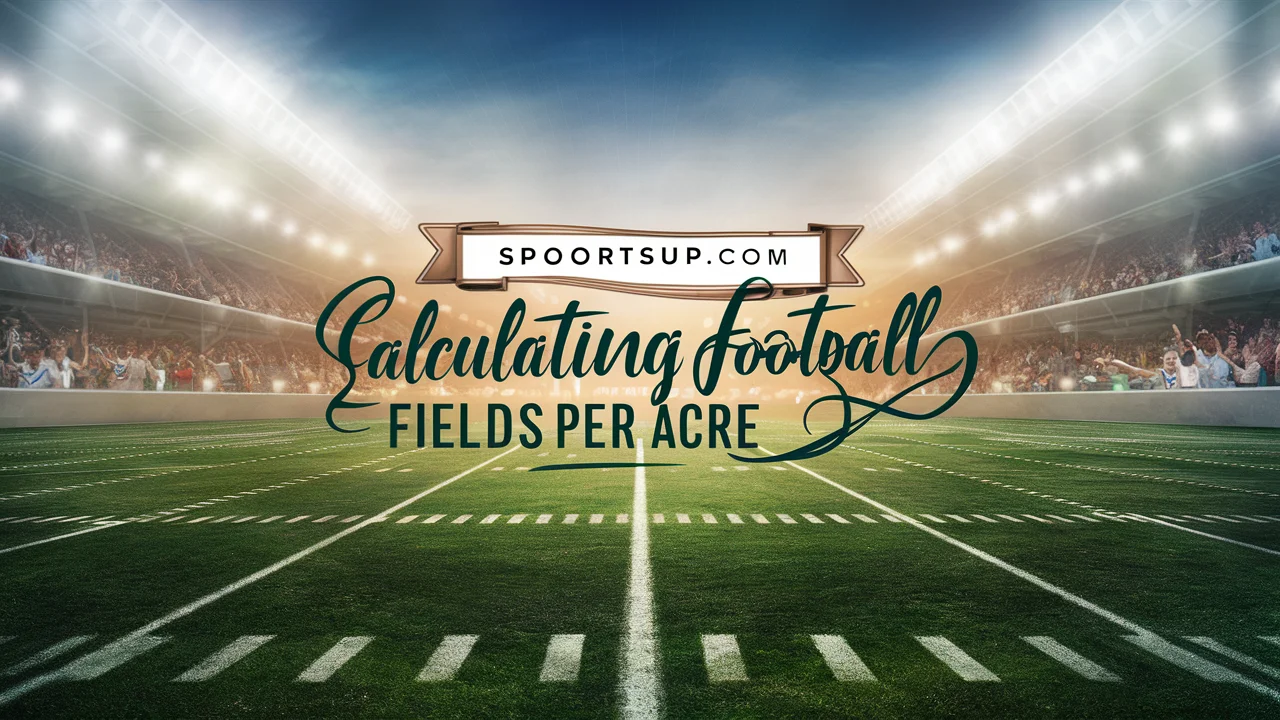 Calculating Football Fields Per Acre