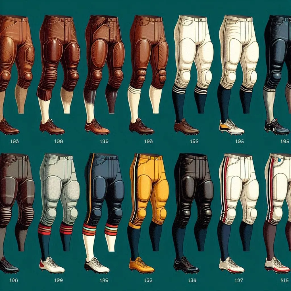 History of Football Pants