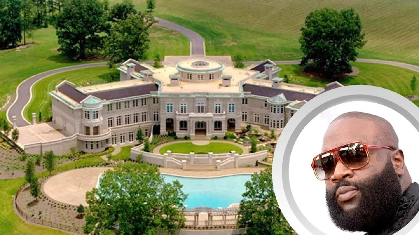 Inside Rick Ross house in Atlanta $5.8 million