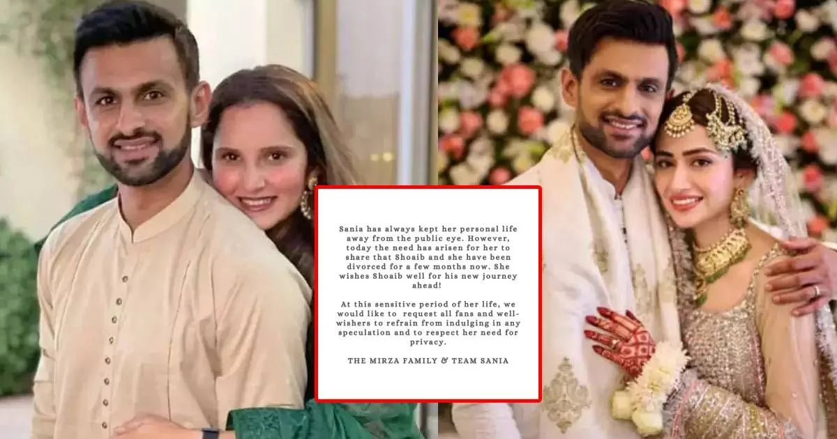 Sania Mirza and Shoaib Malik’s Shocking Divorce